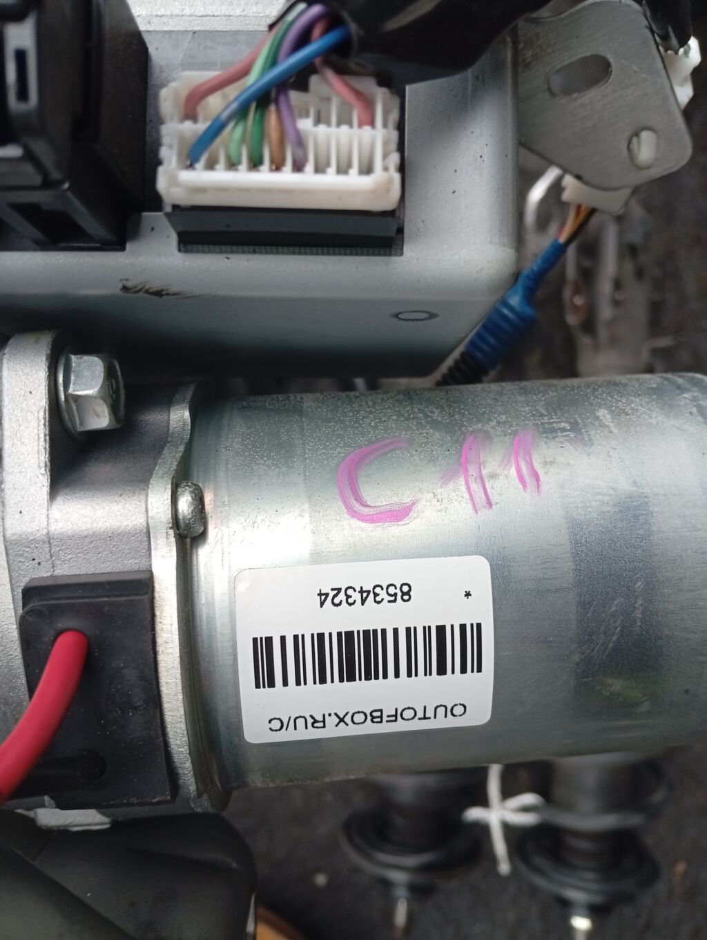 Рулевая колонка на Nissan Tiida C11