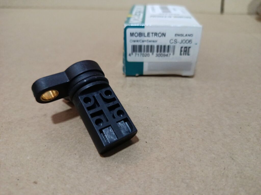 Датчик положения коленвала CS-J006 Mobiletron CS-J006,237314M50B на Nissan Ad Van VY11 QG13DE Фото 4