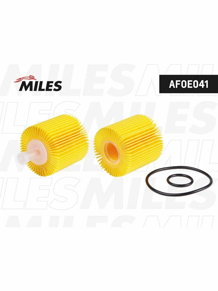 Фильтр масляный Miles 0415231090, 04152-31090-79, O-118 на Toyota Фото 2