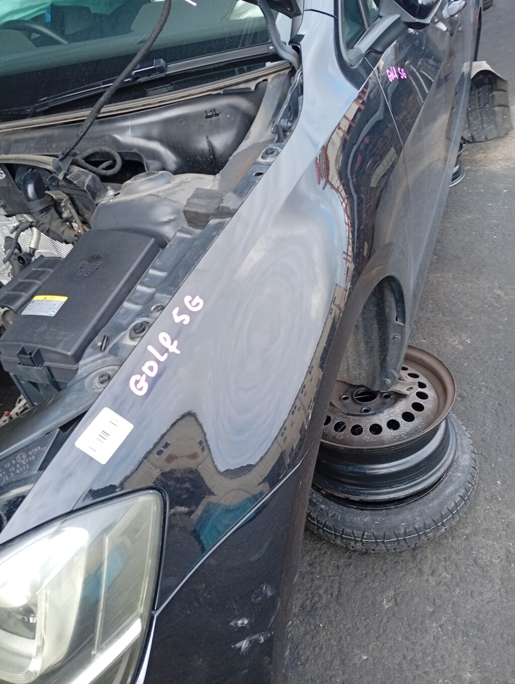 Крыло переднее 5G0821135B на Volkswagen Golf Vii 5G Фото 2