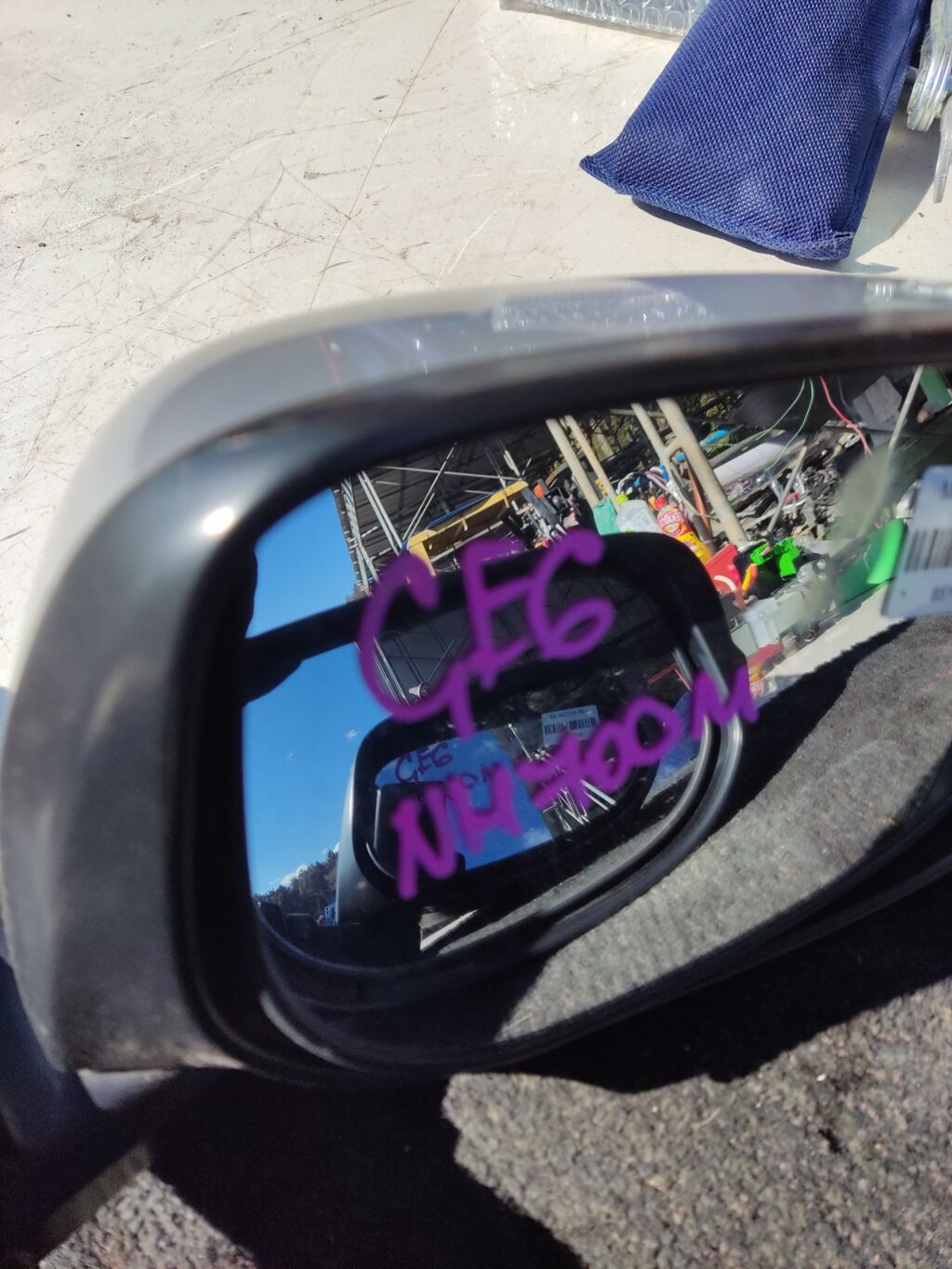 Зеркало двери боковой на Honda Fit GE6