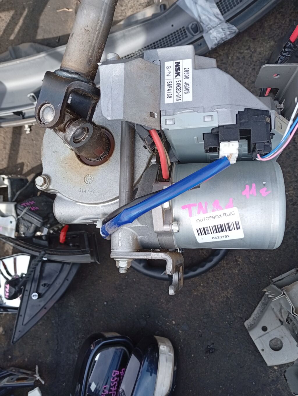 Рулевая колонка на Nissan X-Trail NT31