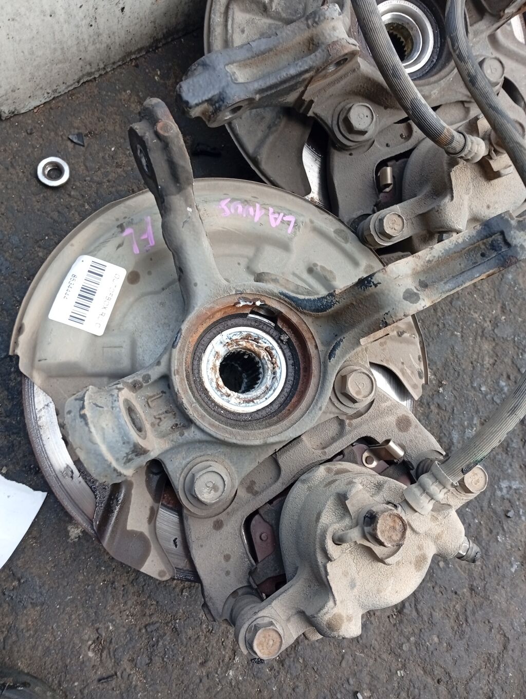 Ступица на Daihatsu Move LA100S KF-VE, Переднее Левое расположение