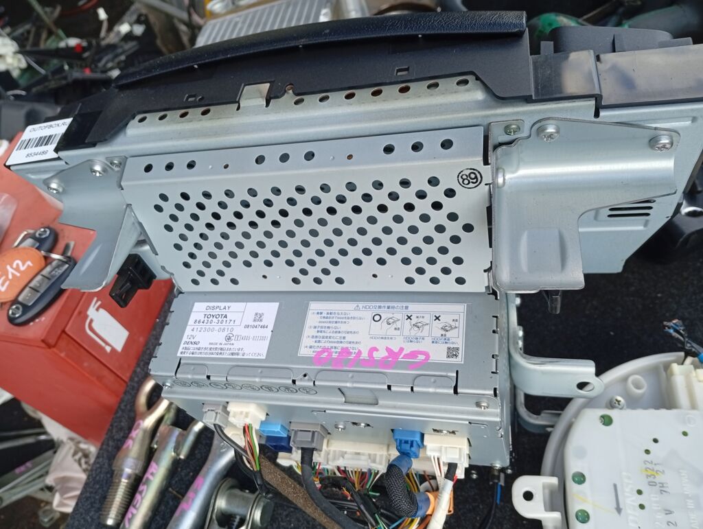 Блок управления климатконтроля 86430-30171 на Toyota Crown GRS180 4GR-FSE Фото 2