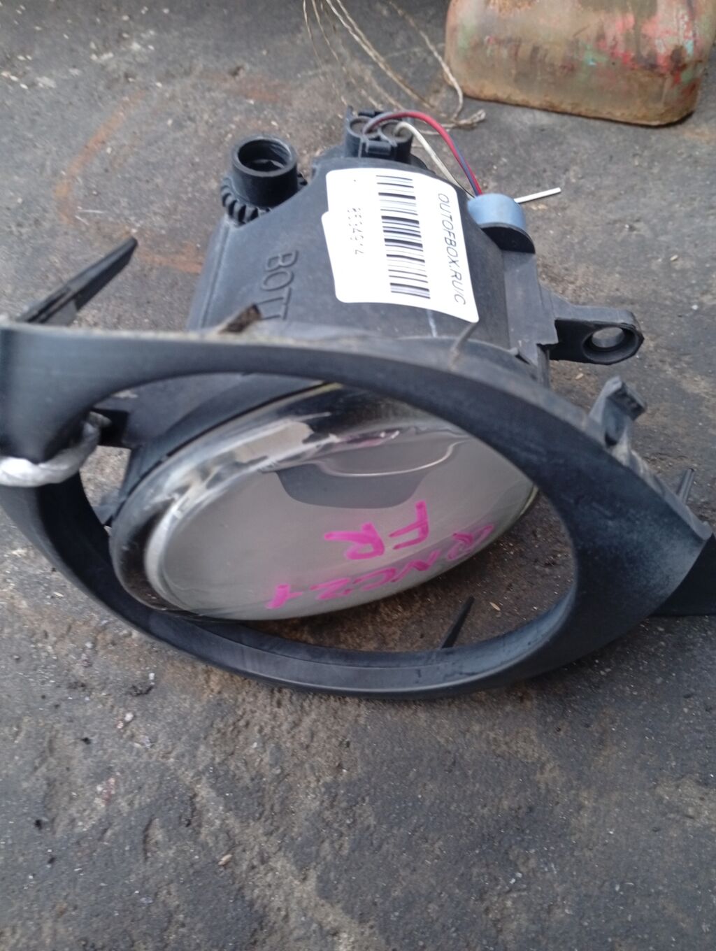 Туманка бамперная на Toyota Bb QNC21 0D-2, Правое расположение