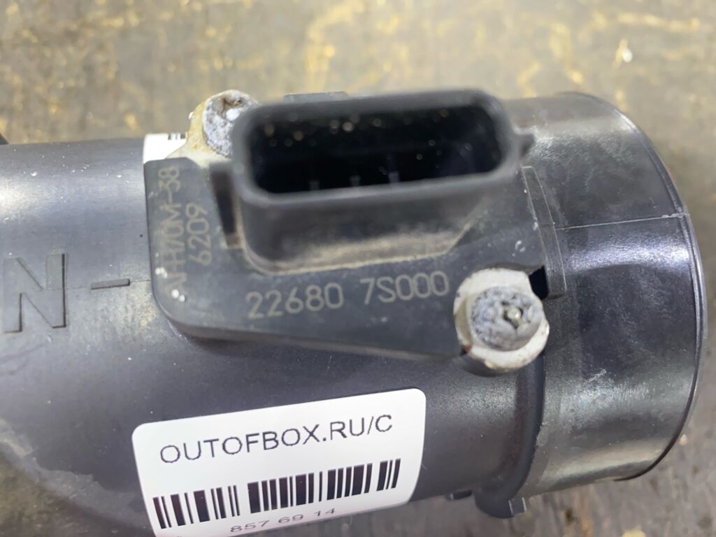 Датчик расхода воздуха 22680CA000, DK-AF272 на Nissan X-Trail NT30 QR20DE Фото 3