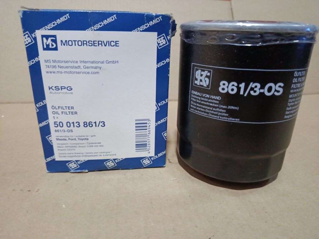 Фильтр масляный KOLBENSCHMIDT 90915-03006, 90915-30002, C-1112, C-115, OC18120, T-5, T1640 на Toyota Land Cruiser HDJ81V 1HDT Фото 2