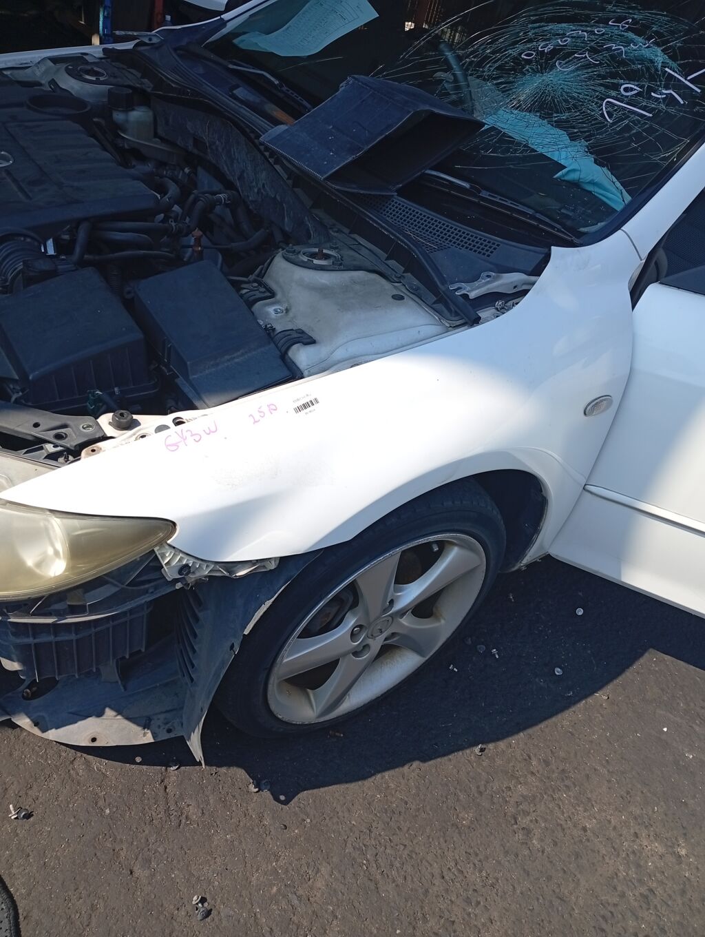 Крыло переднее на Mazda Atenza GY3W, Левое расположение