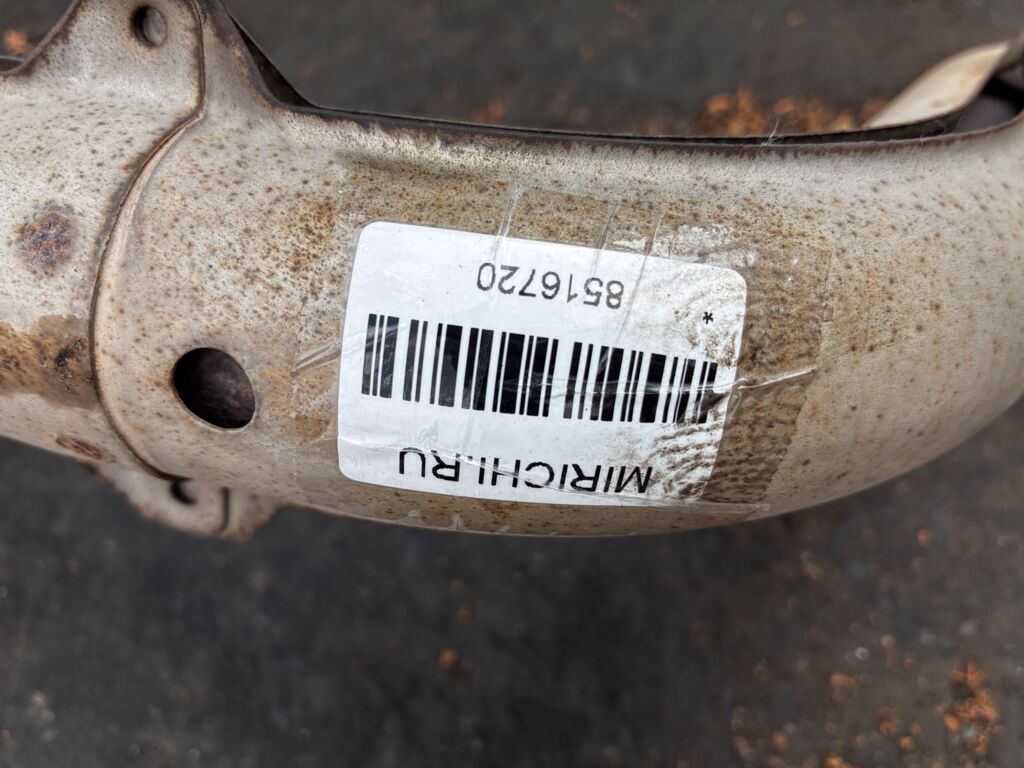 Глушитель на Nissan March AK12 CR12DE