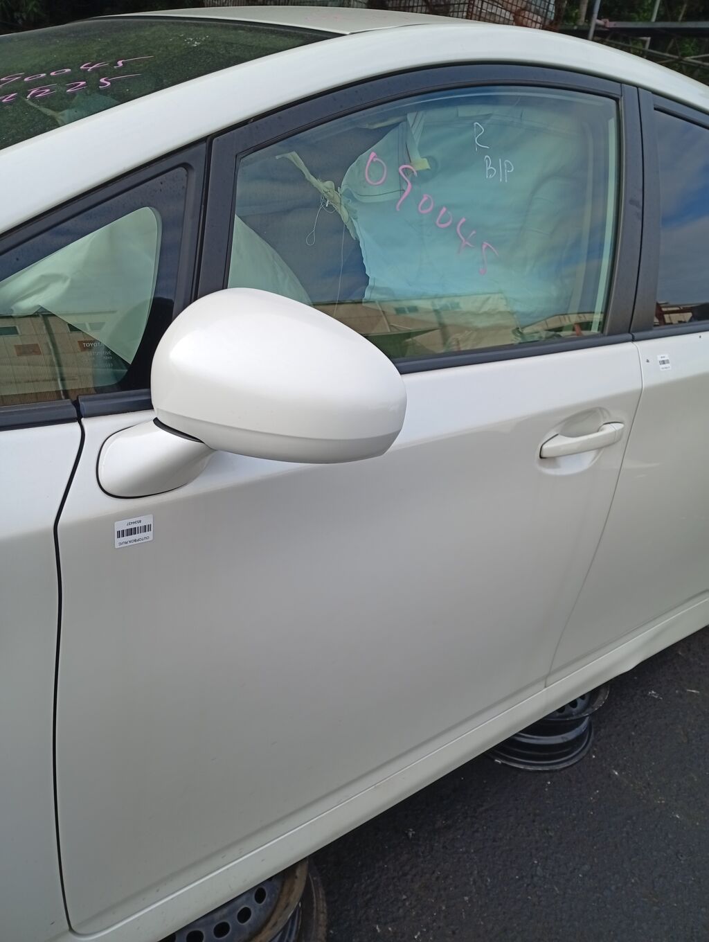 Дверь боковая на Toyota Wish ZGE25G, Переднее Левое расположение