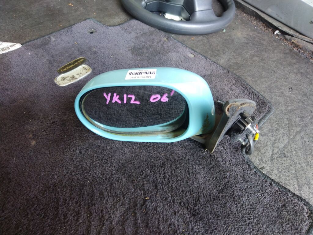 Зеркало двери боковой на Nissan March YK12, Левое расположение