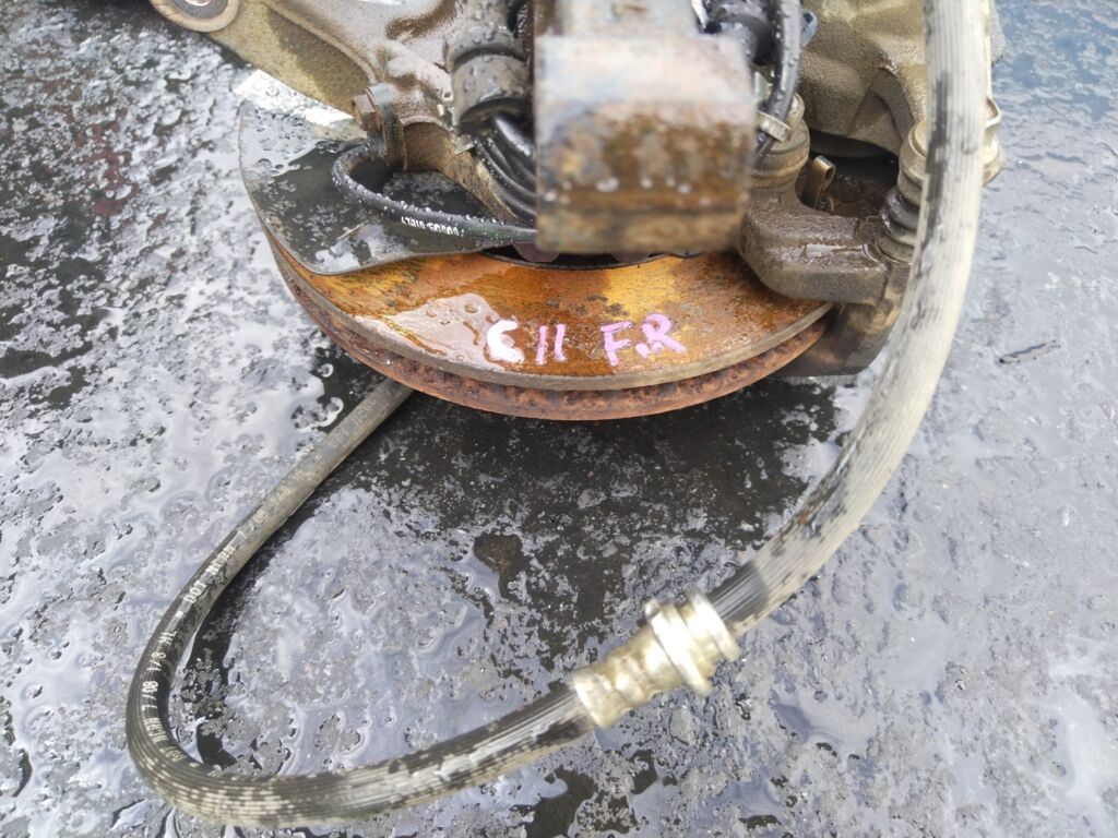 Ступица на Nissan Tiida C11 HR15DE, Переднее Правое расположение