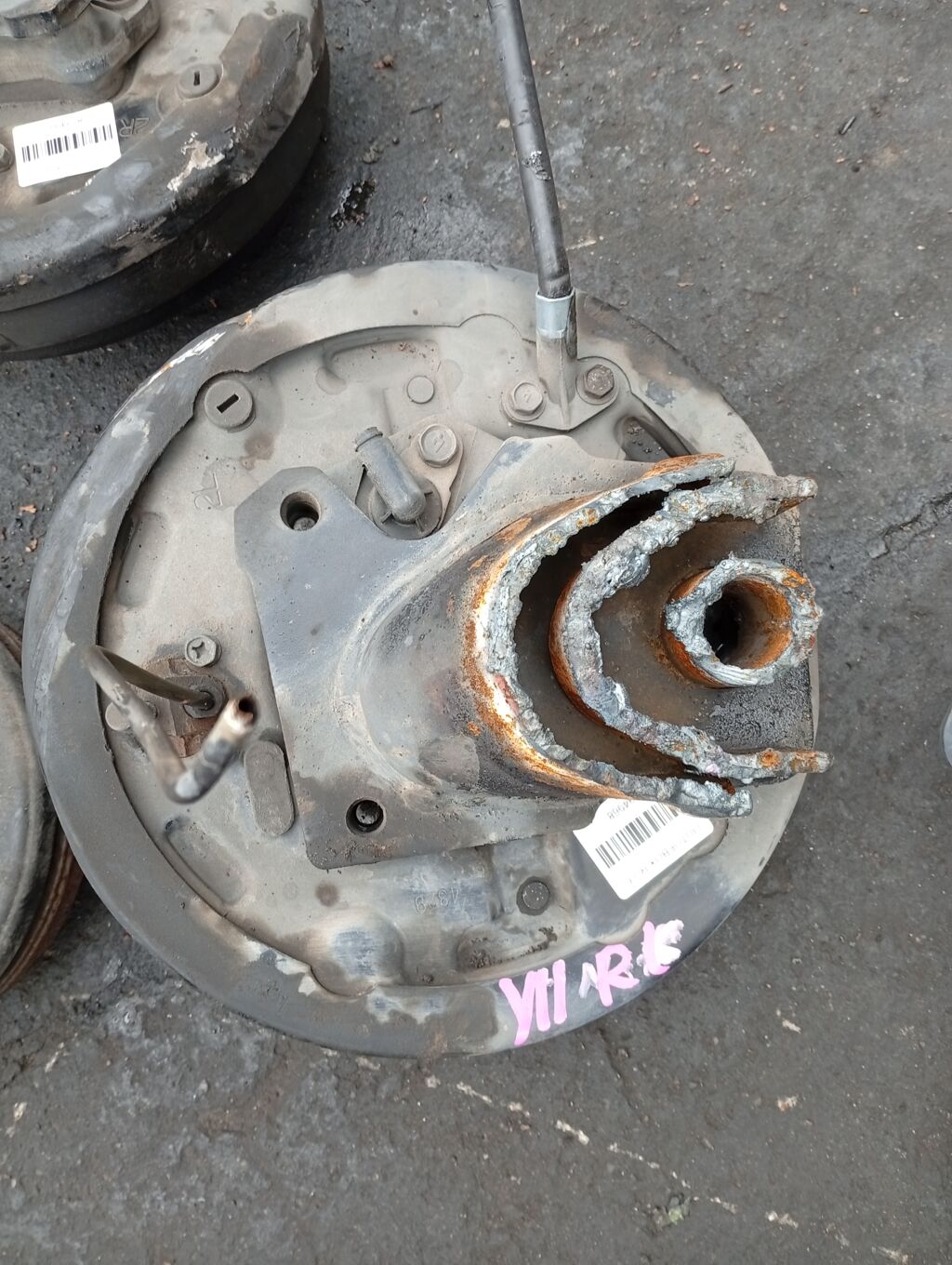 Ступица на Nissan Ad Van VFY11 QG15DE, Заднее Левое расположение