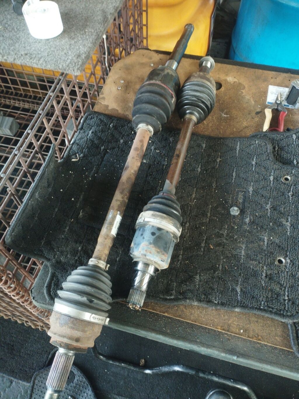 Привод на Mitsubishi Galant Fortis CY6A 4J10, Переднее расположение
