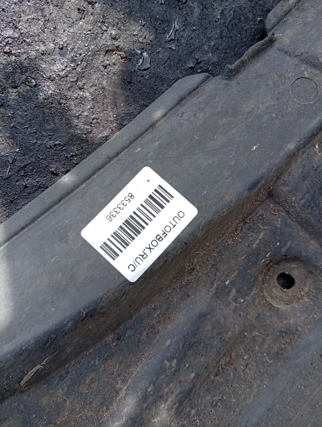 Подкрылок на Toyota Passo KGC10 65637-B1010, Заднее расположение