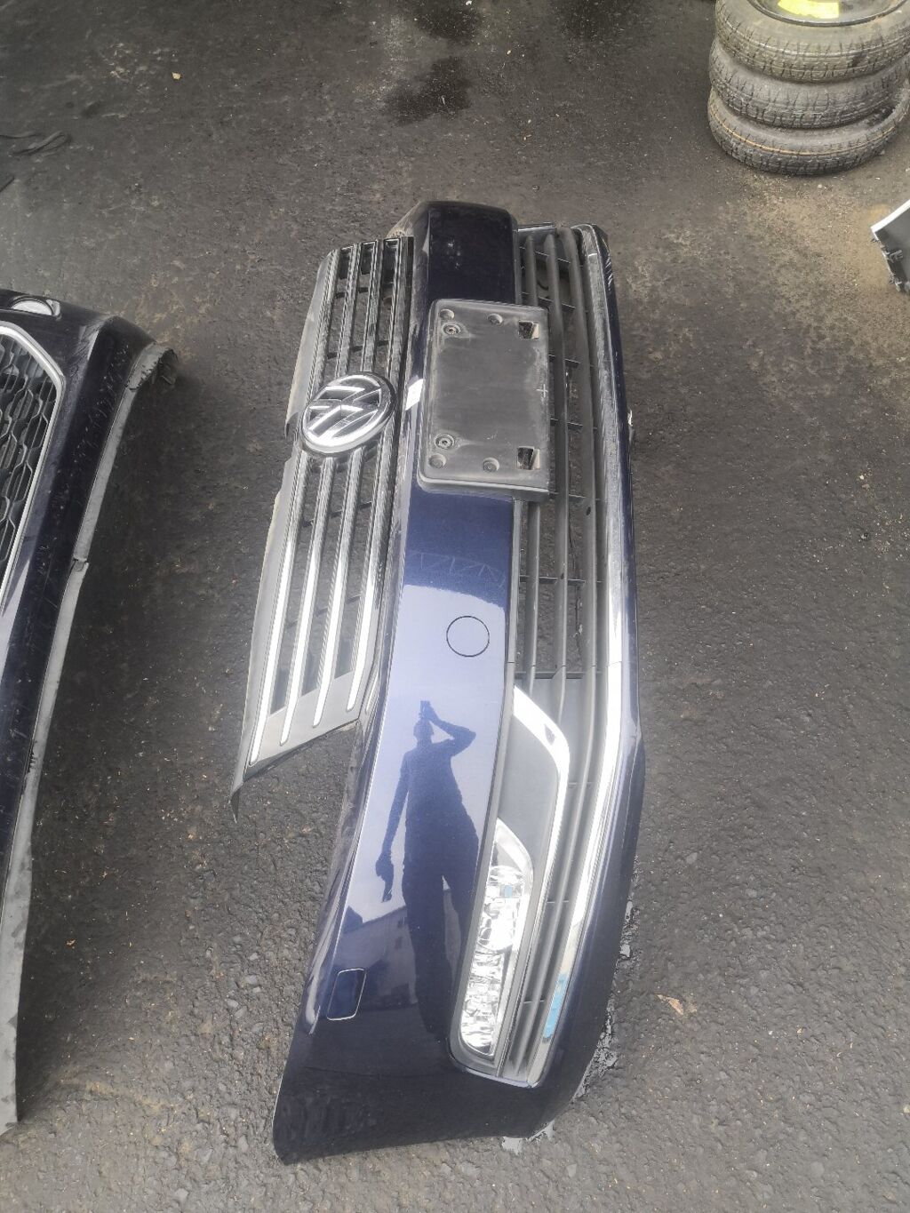 Бампер на Volkswagen Passat 3C, Переднее расположение