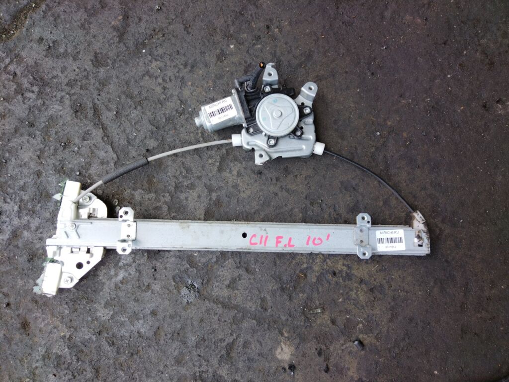 Стеклоподъемный механизм на Nissan Tiida C11 80731-8991A, Переднее Левое расположение