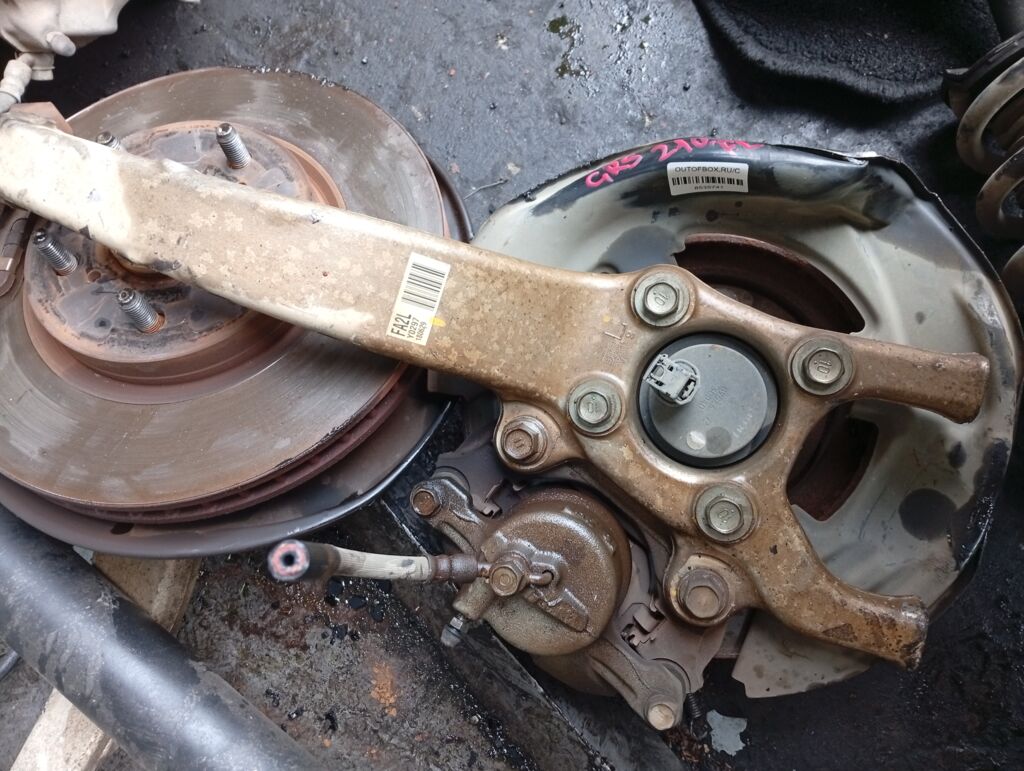 Ступица на Toyota Crown GRS210 2GR-FSE, Переднее Левое расположение