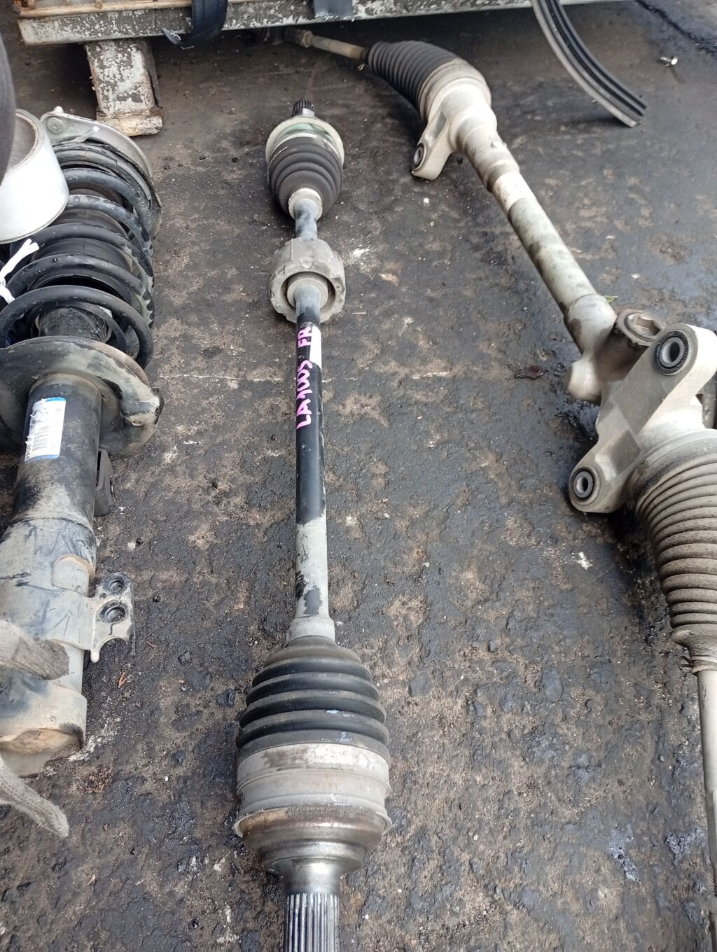 Привод на Daihatsu Move LA100S KF-VE, Переднее Правое расположение