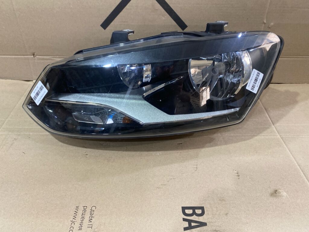 Фара на Volkswagen Polo 6R 6R2941007F, Левое расположение