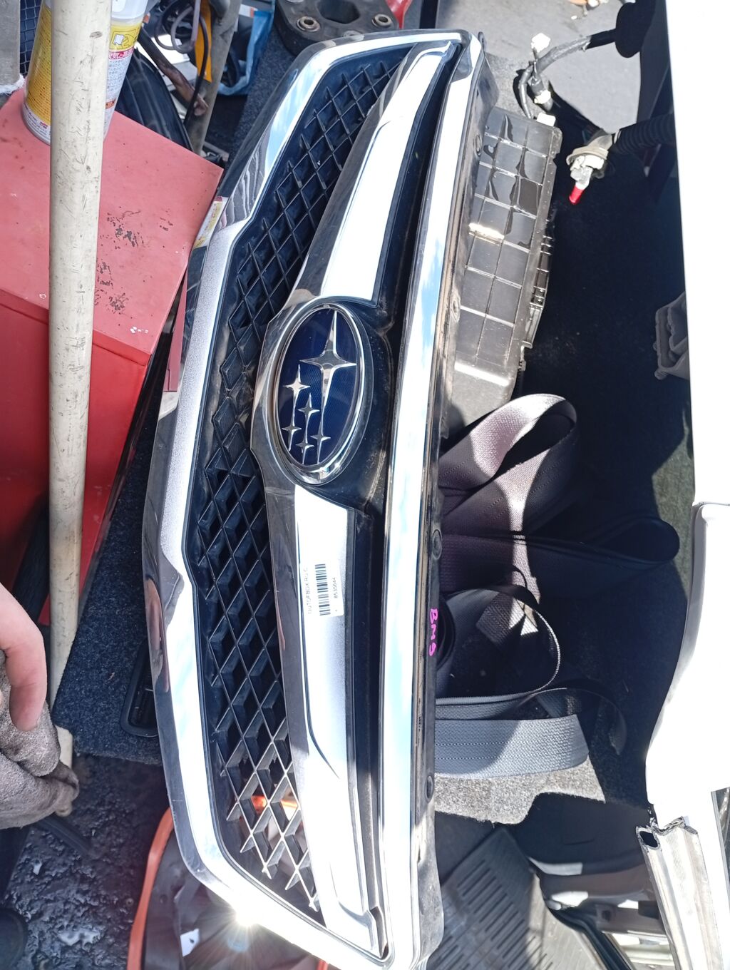 Решетка радиатора на Subaru Legacy BM9 91121AJ000