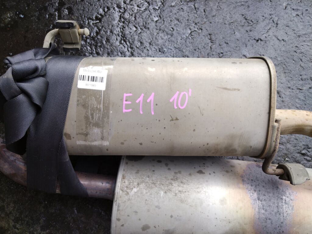 Глушитель на Nissan Note E11 HR15DE Фото 2