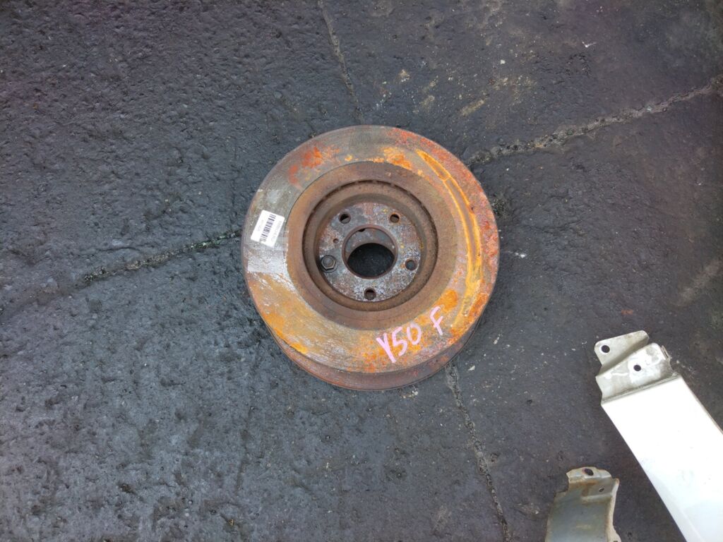 Тормозной диск на Nissan Fuga Y50 VQ25DE 40206-CA010  40206EG000  92162400  UQ-116-6563  UQ-116F-6563, Переднее расположение