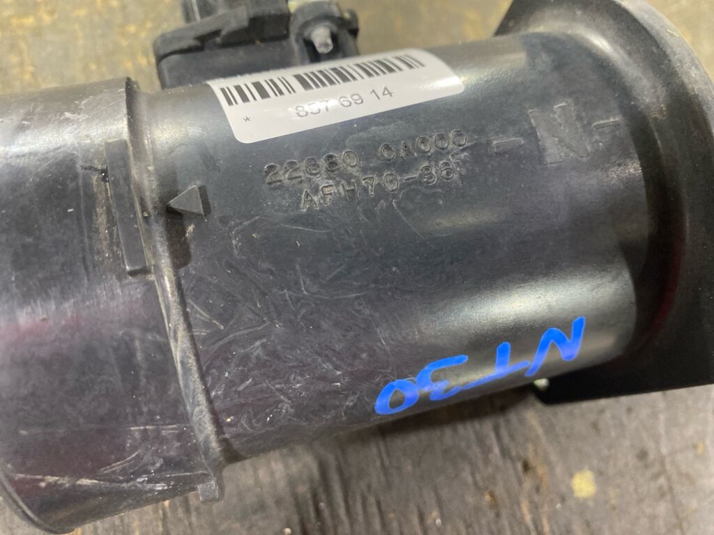 Датчик расхода воздуха 22680CA000, DK-AF272 на Nissan X-Trail NT30 QR20DE Фото 2