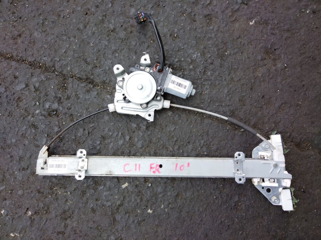 Стеклоподъемный механизм на Nissan Tiida C11 80730-ED00A, Переднее Правое расположение