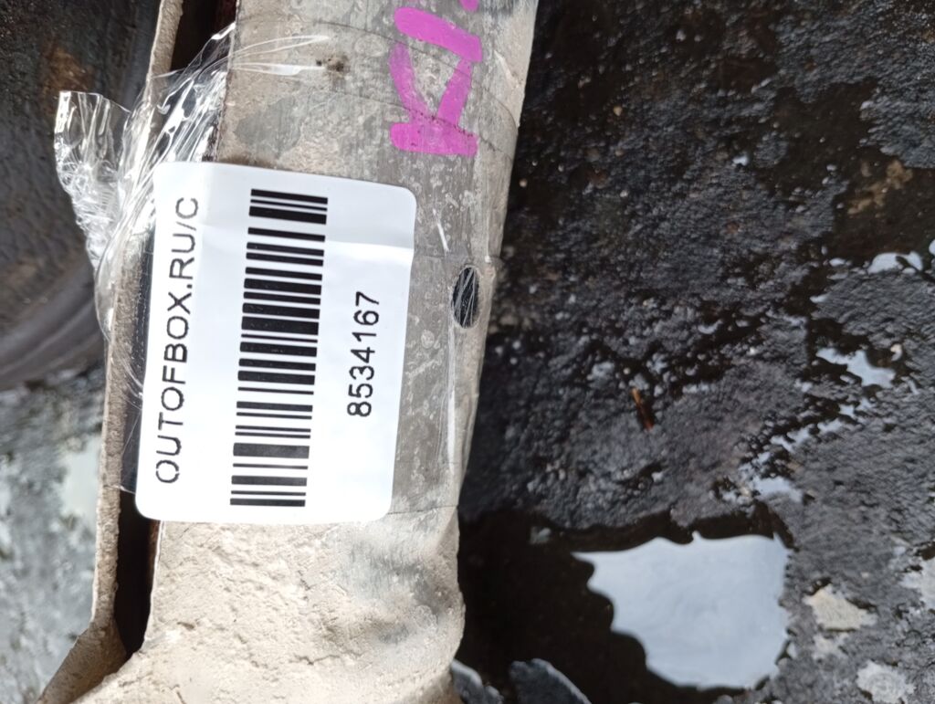 Глушитель на Nissan March AK12 CR12DE