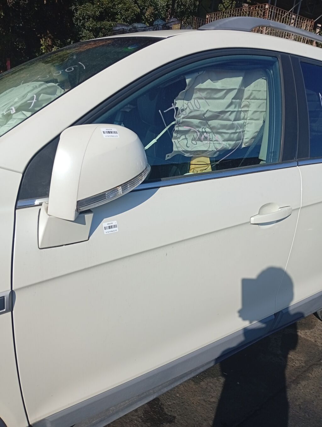 Дверь боковая на Chevrolet Captiva C140, Переднее Левое расположение