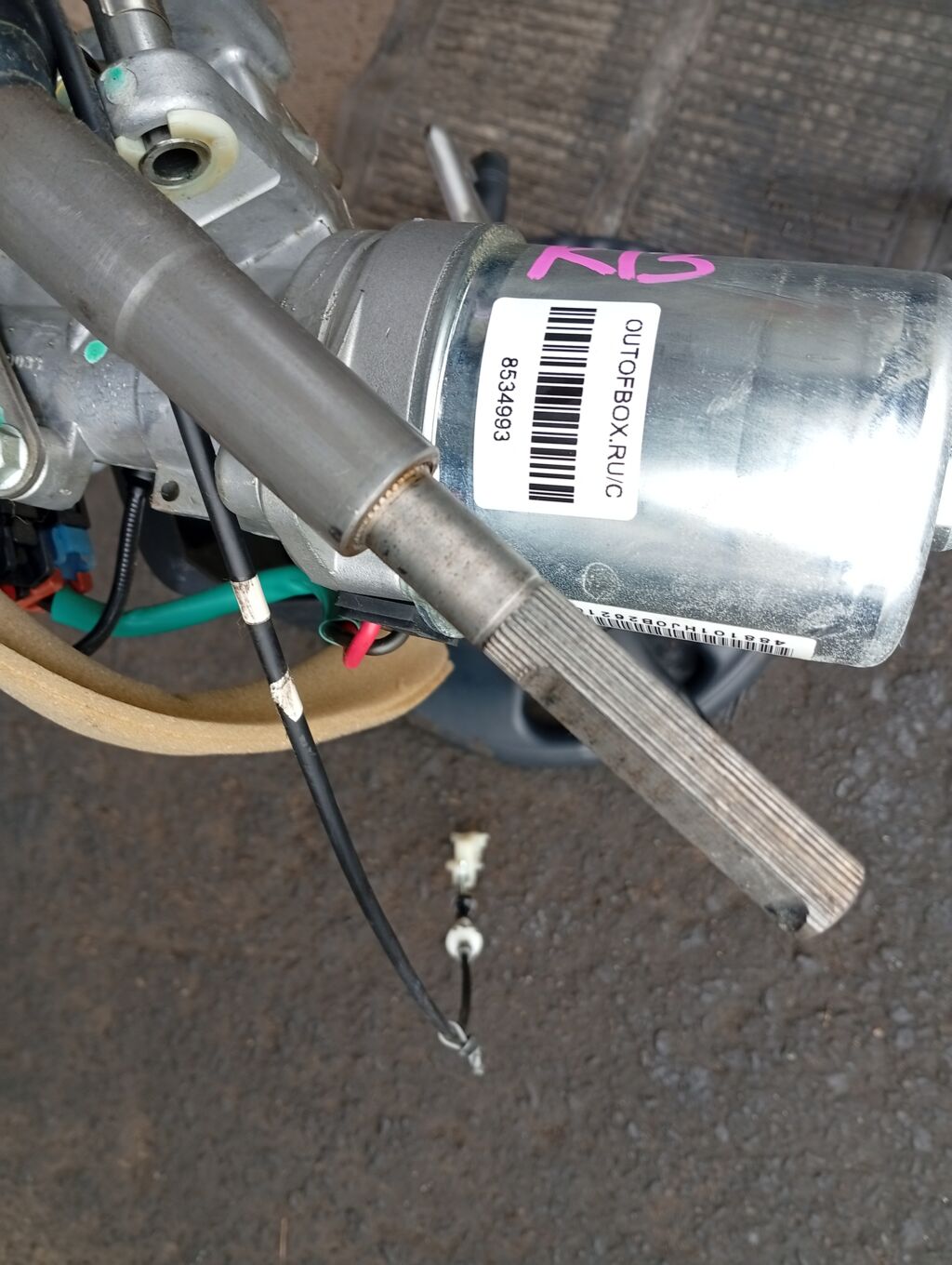 Рулевая колонка на Nissan March K13