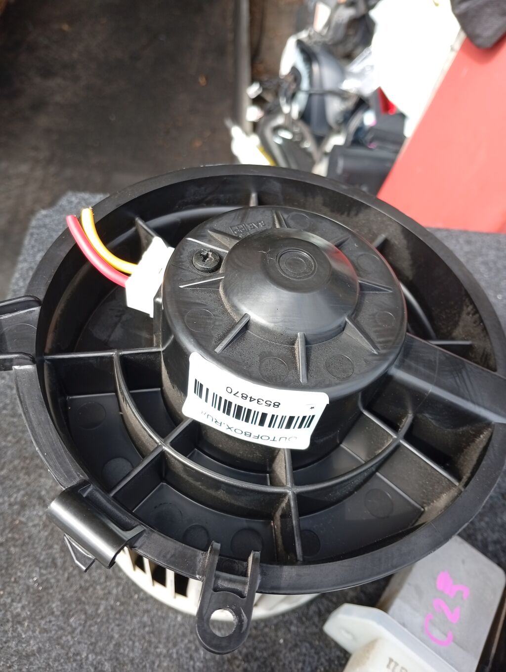 Мотор печки на Nissan Serena C25 27225EN000  27225EN00B  27225EN00C