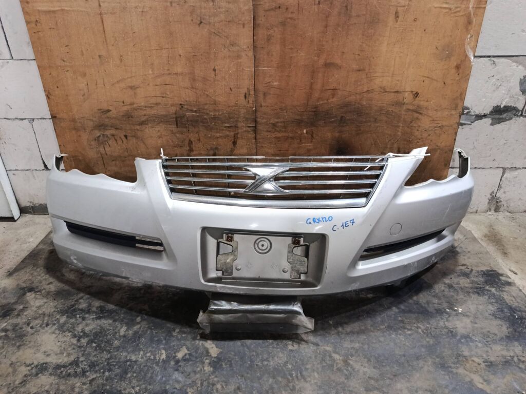 Бампер на Toyota Mark X GRX120, Переднее расположение