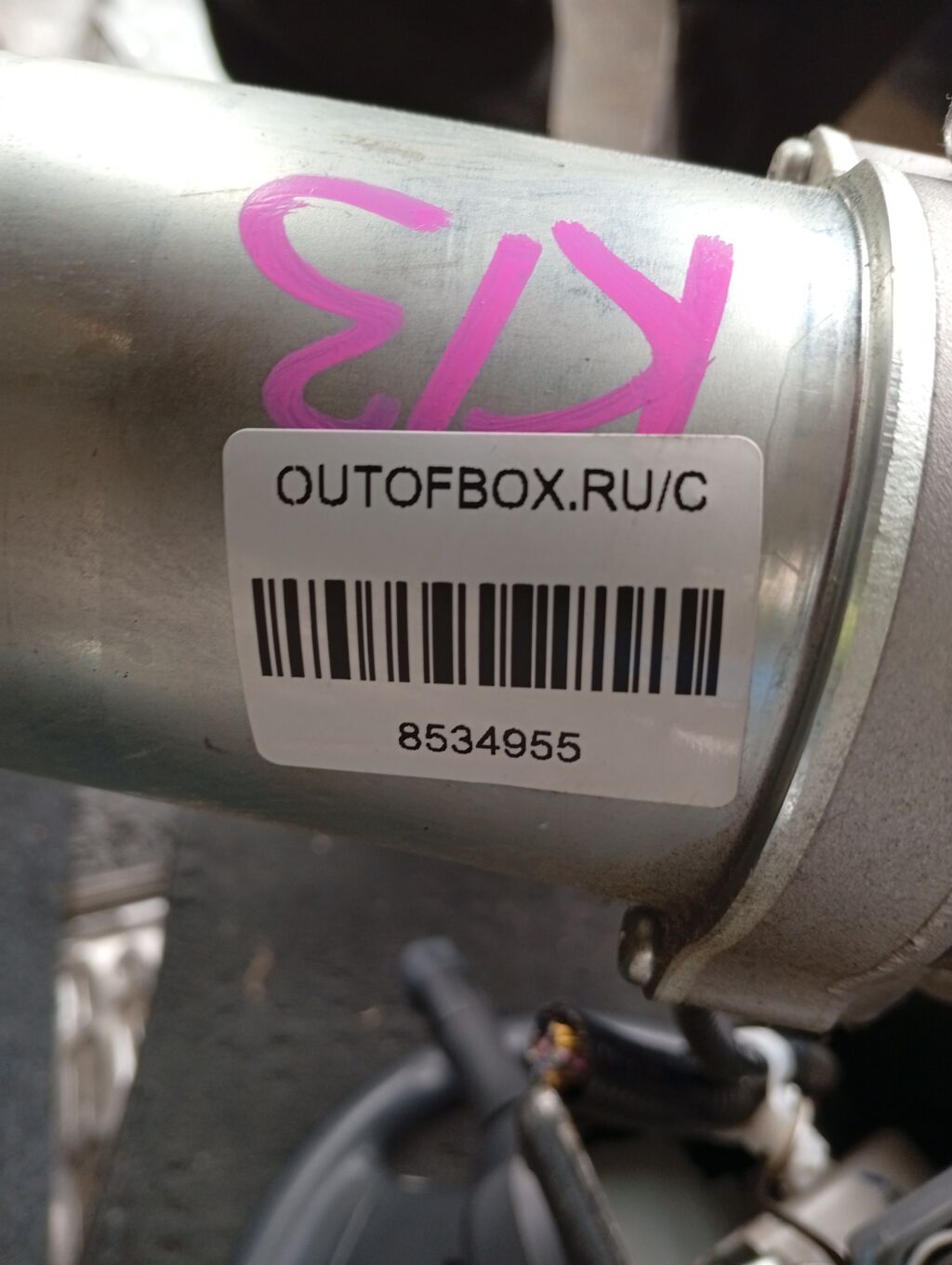 Рулевая колонка на Nissan March K13