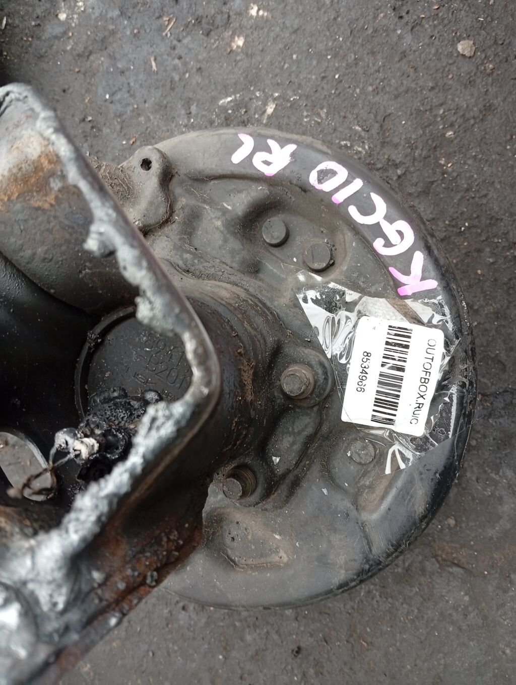 Ступица на Toyota Passo KGC10 1KR-FE Фото 2