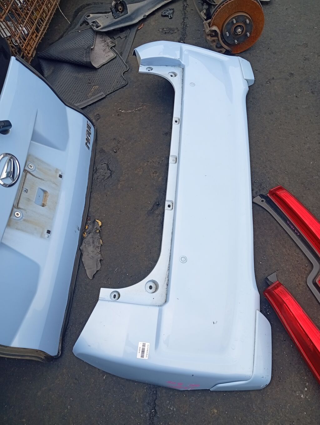 Бампер 52159-B2820 на Daihatsu Move LA150S Фото 2