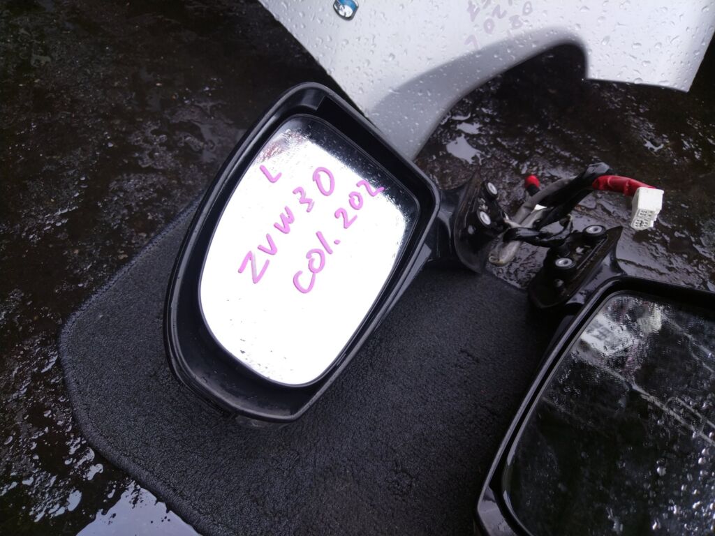 Зеркало двери боковой на Toyota Prius ZVW30 Фото 4