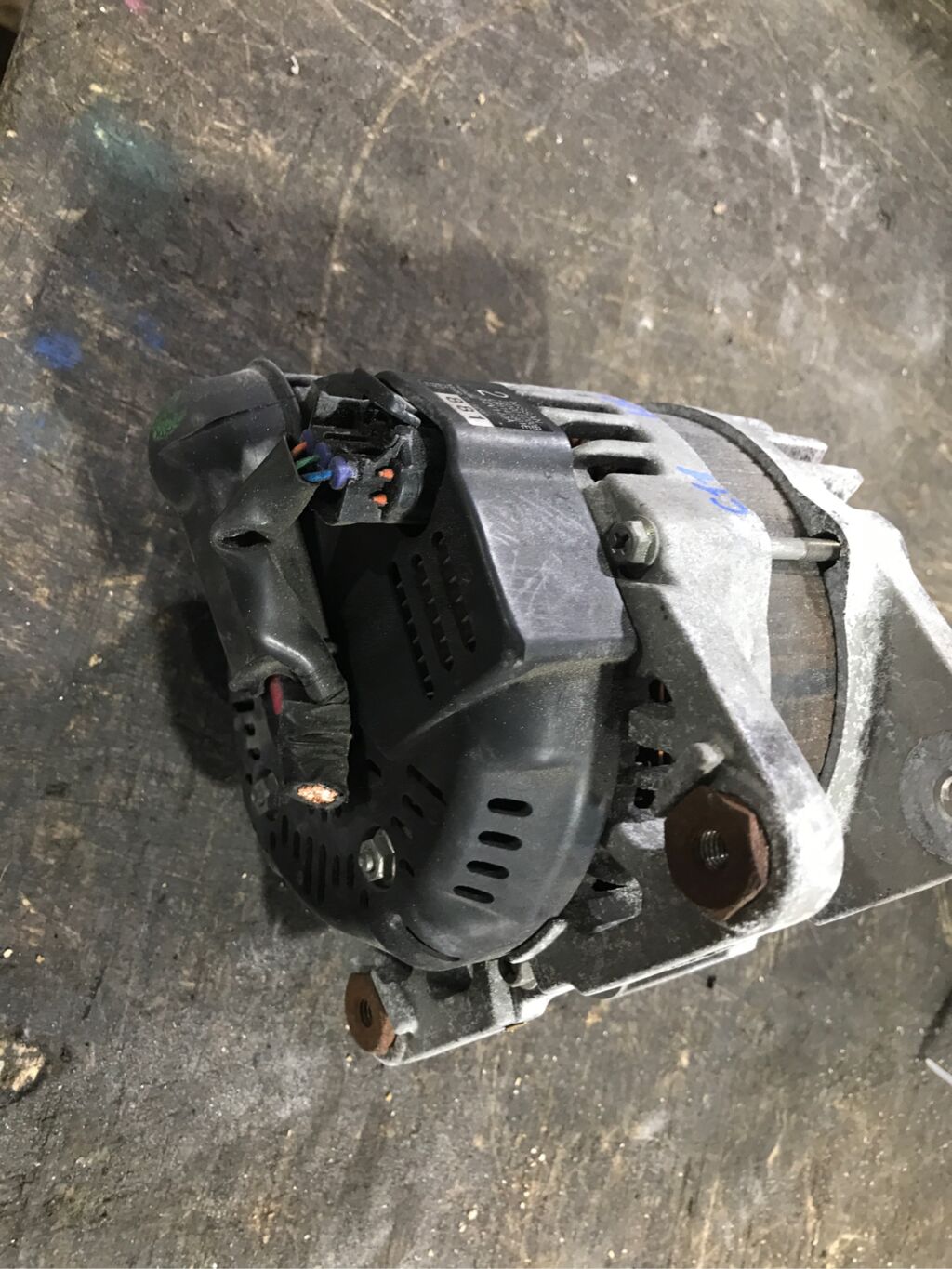 Генератор 23100ED00B на Nissan Tiida C11 HR15DE Фото 2
