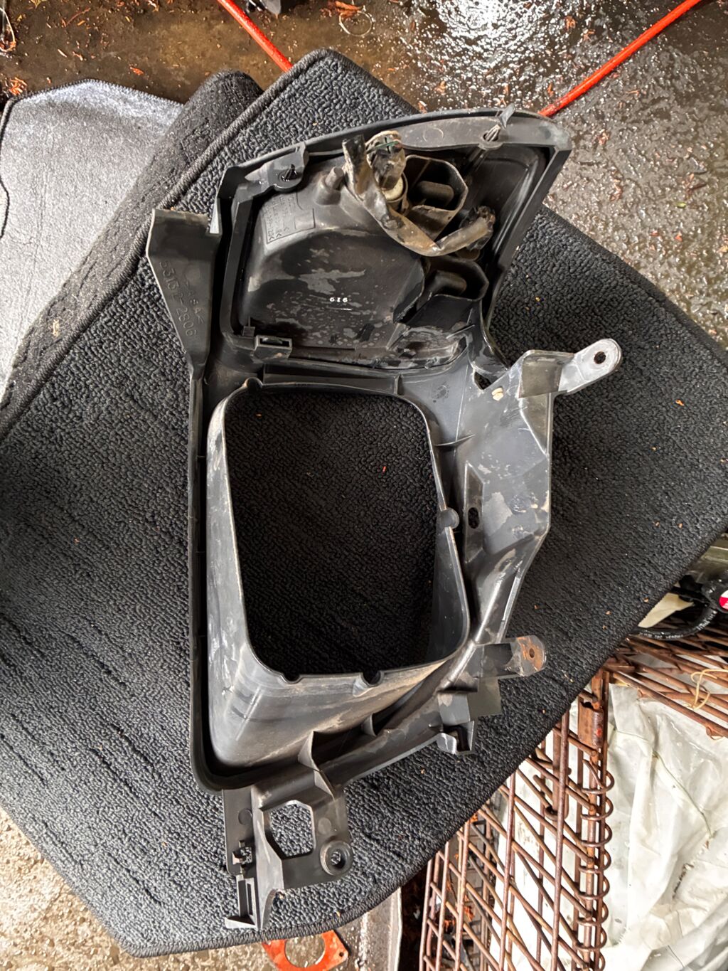 Очки под фару 28-112 28-112,53132-28061 на Toyota Lite Ace KR42V Фото 3