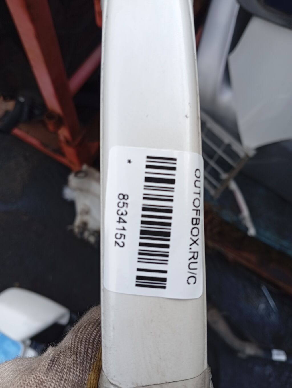 Ручка двери на Toyota Alphard MNH15W, Заднее расположение