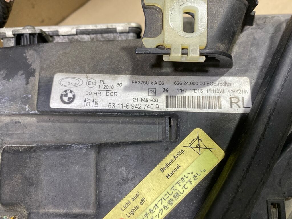Фара 631169427409 631169427409 на Bmw 3-Series E90 Фото 4