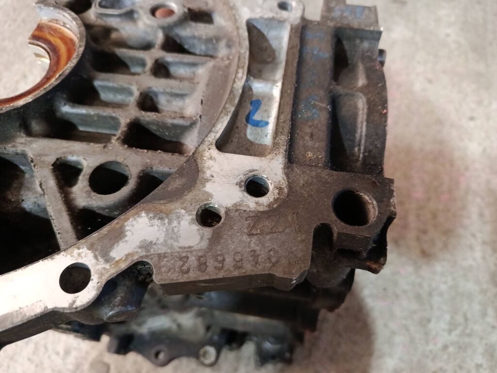 Блок двигателя на Toyota Vista ZZV50 1ZZ-FE Фото 8