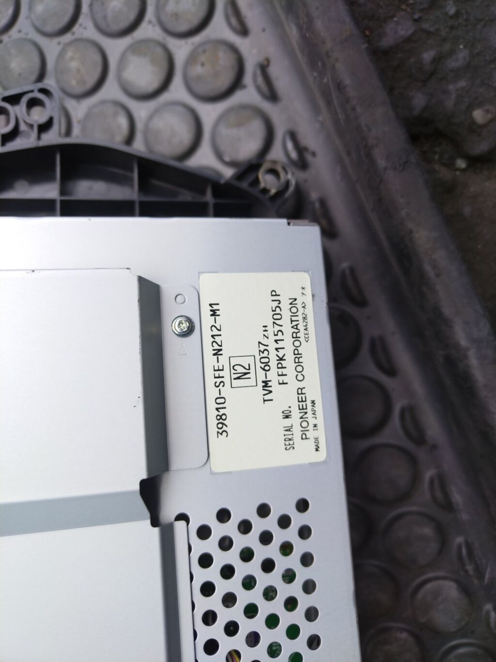 Блок управления климатконтроля на Honda Odyssey RB1 K24A Фото 3