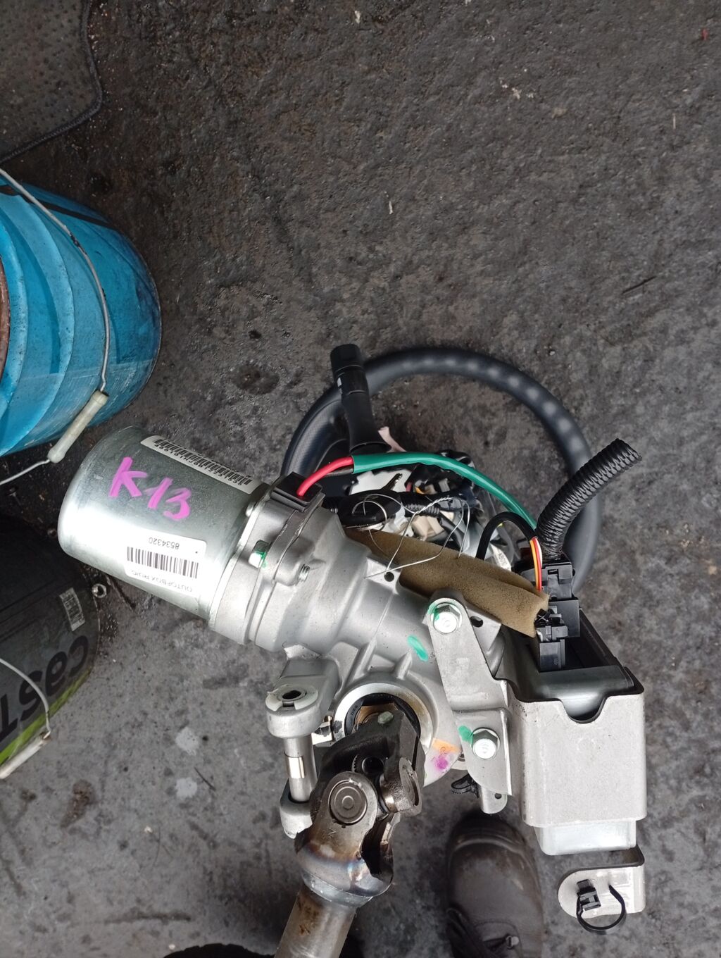 Рулевая колонка на Nissan March K13