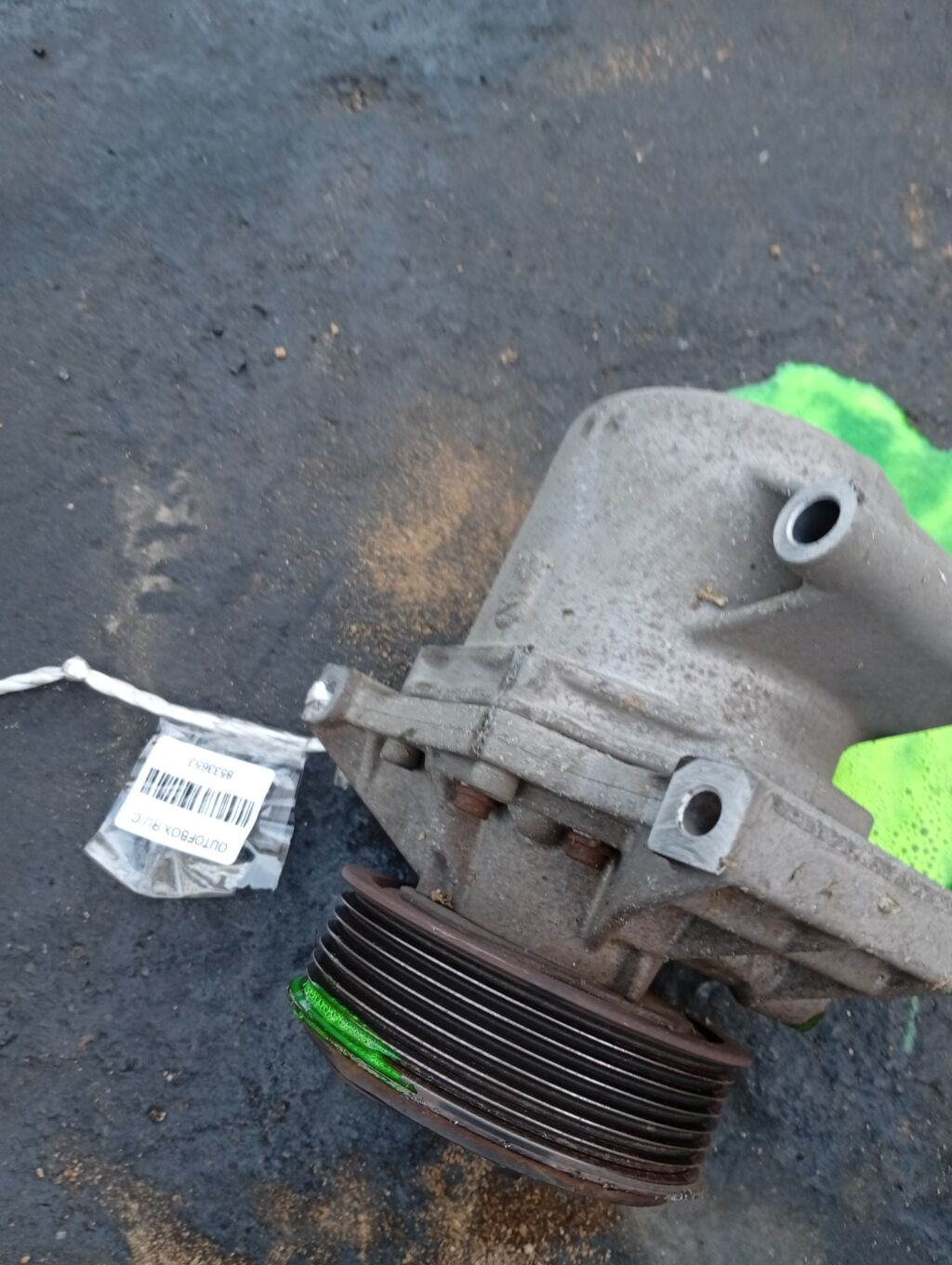 Компрессор кондиционера на Nissan Latio N17 HR15DE 92600-1HC1A