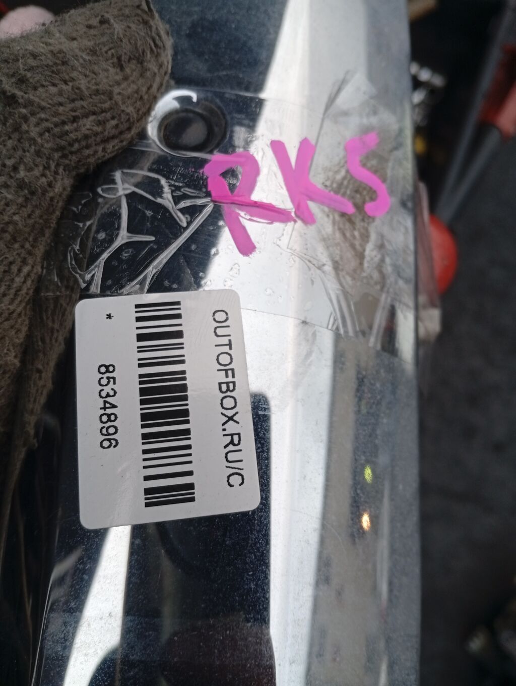 Ручка двери на Honda Stepwgn RK5, Заднее расположение