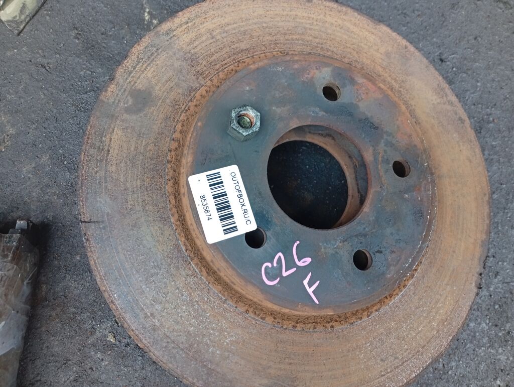 Тормозной диск на Nissan Serena C26 MR20DD 40206-CY00A, Переднее расположение